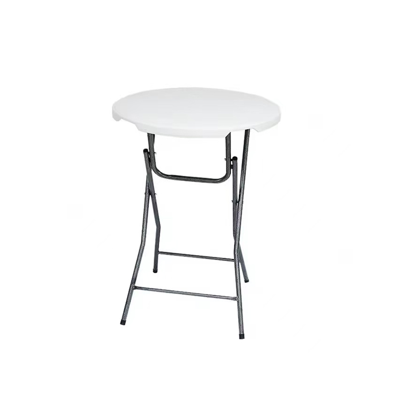 110*60cm  white color Plastic HDPE Cocktail & Bar Table