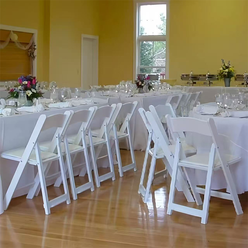 Outdoor Wedding Banquet Event white Resin Chair