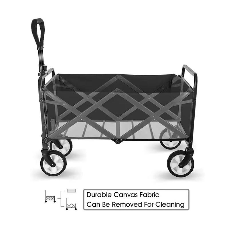 Large Capacity  Shopping Trolley Picnic Heavy Duty Camping Foldable Wagon Cart