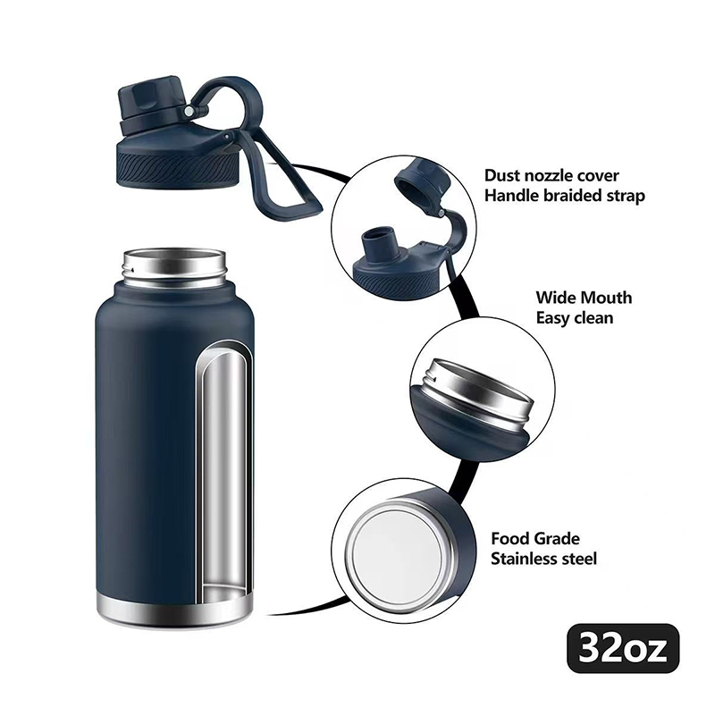 32oz Stainless Steel insulated flask thermos sports water Bottle Customized is accepted 32oz Stainless Steel insulated flask thermos sports water Bottle Customized is accepted