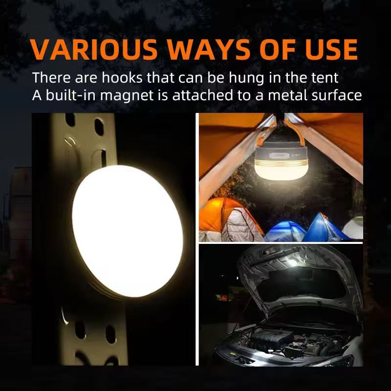 Quick Customization Outdoor Waterproof LED T60 Camping Lamp