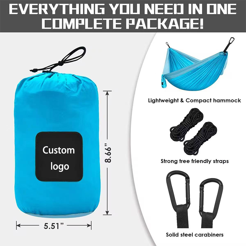 210T Nylon Single Double Outdoor Hiking Nylon Portable Sewing camping bed