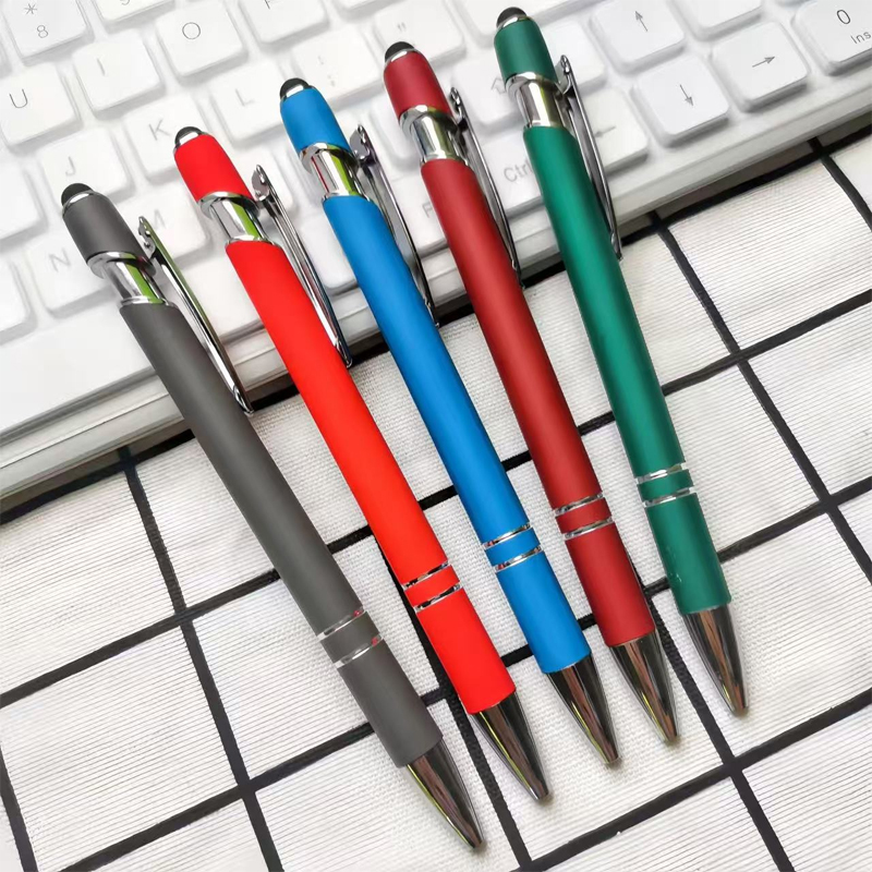 Custom logo Plastic  Pen Ballpoint for Office and School