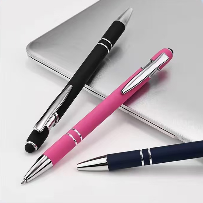 Custom logo Plastic  Pen Ballpoint for Office and School