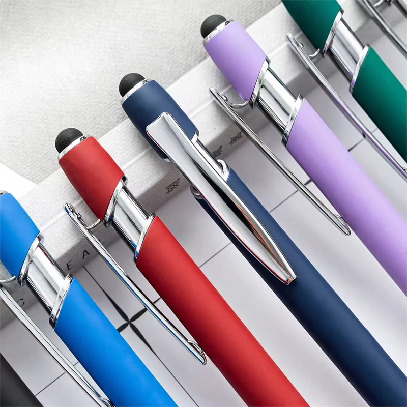 Custom logo Plastic  Pen Ballpoint for Office and School