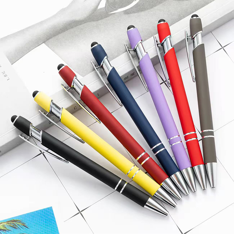 Custom logo Plastic  Pen Ballpoint for Office and School