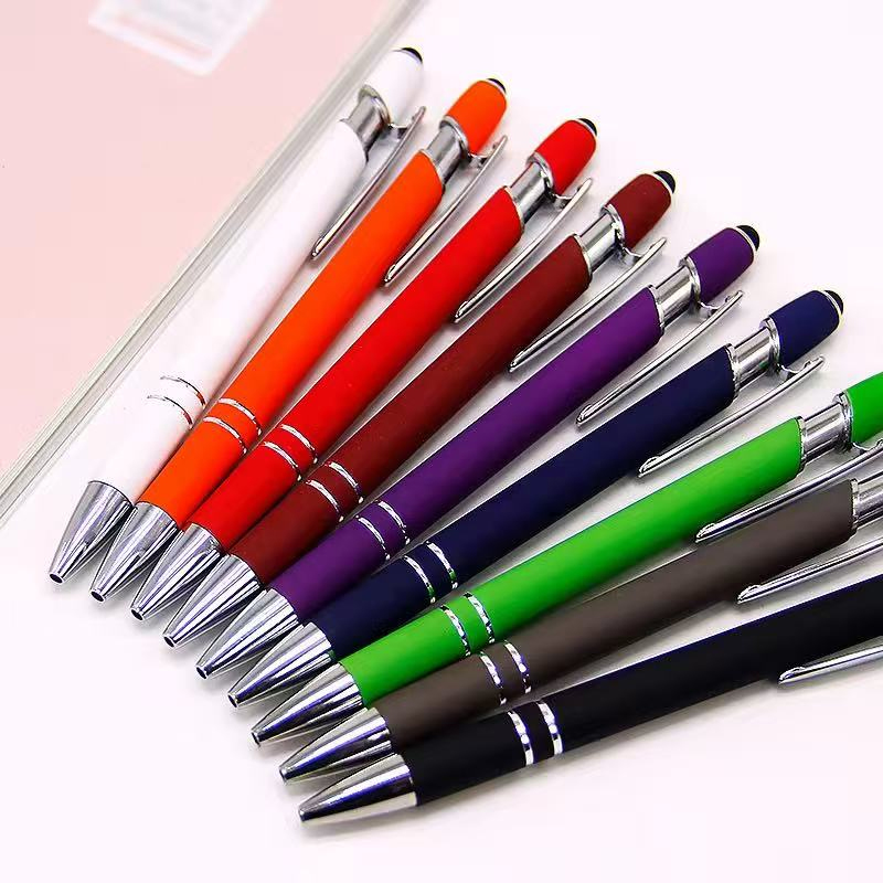 Custom logo Plastic  Pen Ballpoint for Office and School