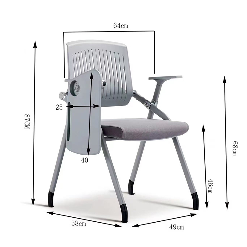 Customizable Comfortable Plastic Office Furniture Training Room
