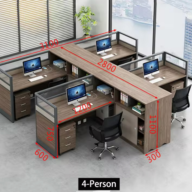 Commercial Cubicle Executive 1-4 person Workstations Desk Commercial Cubicle Executive 1-4 person Workstations Desk