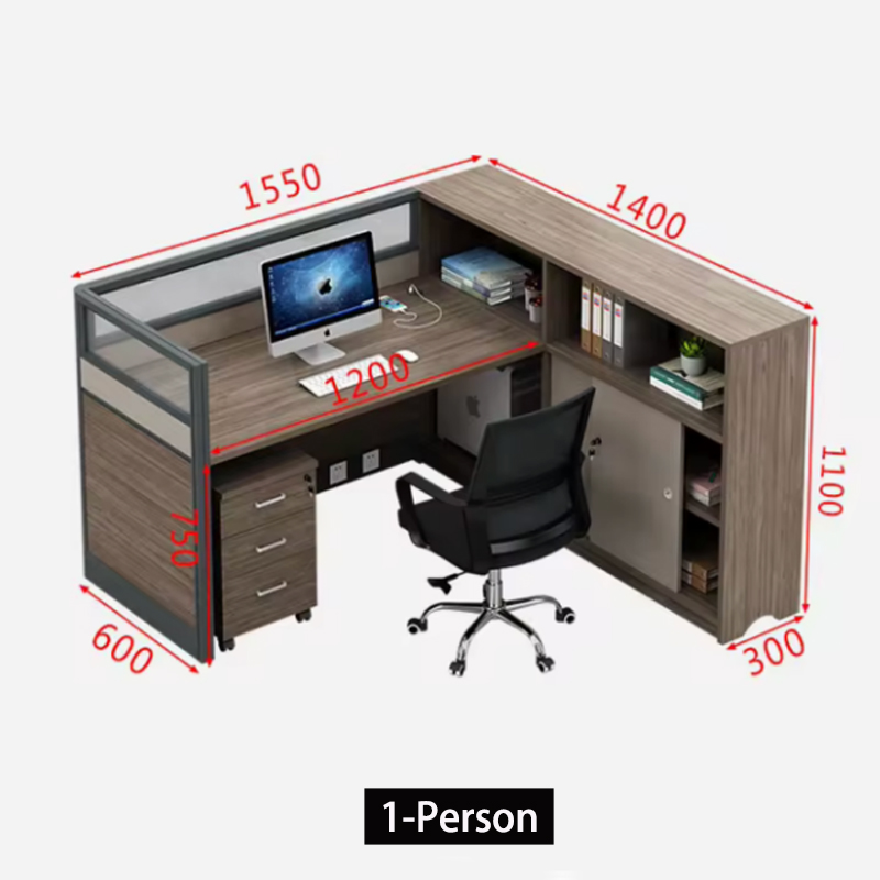 Commercial Cubicle Executive  1-4 person Workstations Desk
