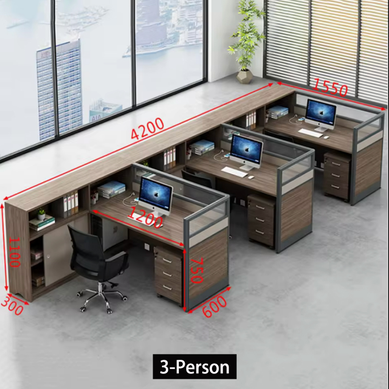 Commercial Cubicle Executive  1-4 person Workstations Desk