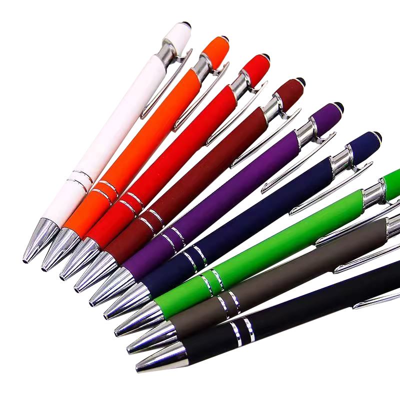 Custom logo Plastic  Pen Ballpoint for Office and School