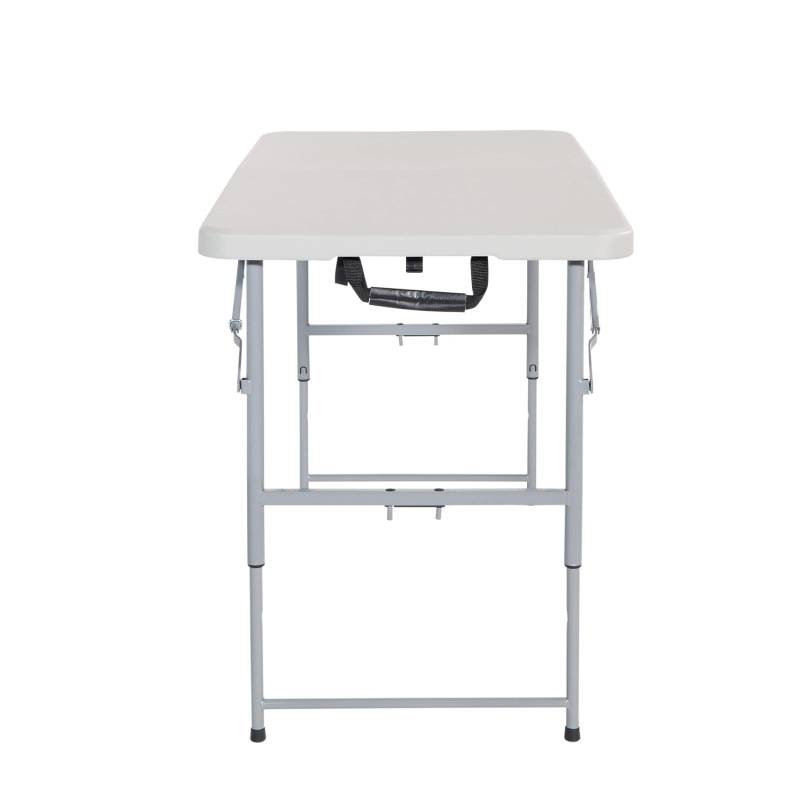 4ft indoor & Outdoor adjustable height Plastic HDPE Folding Table