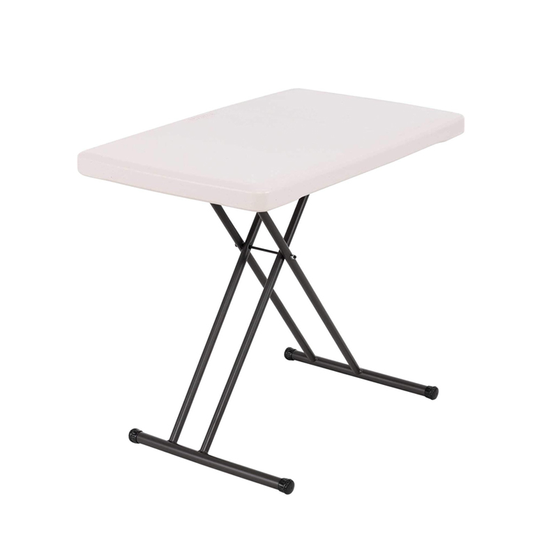 Adjustable Folding Table – 30" x 20" Foldable Desk for Camping