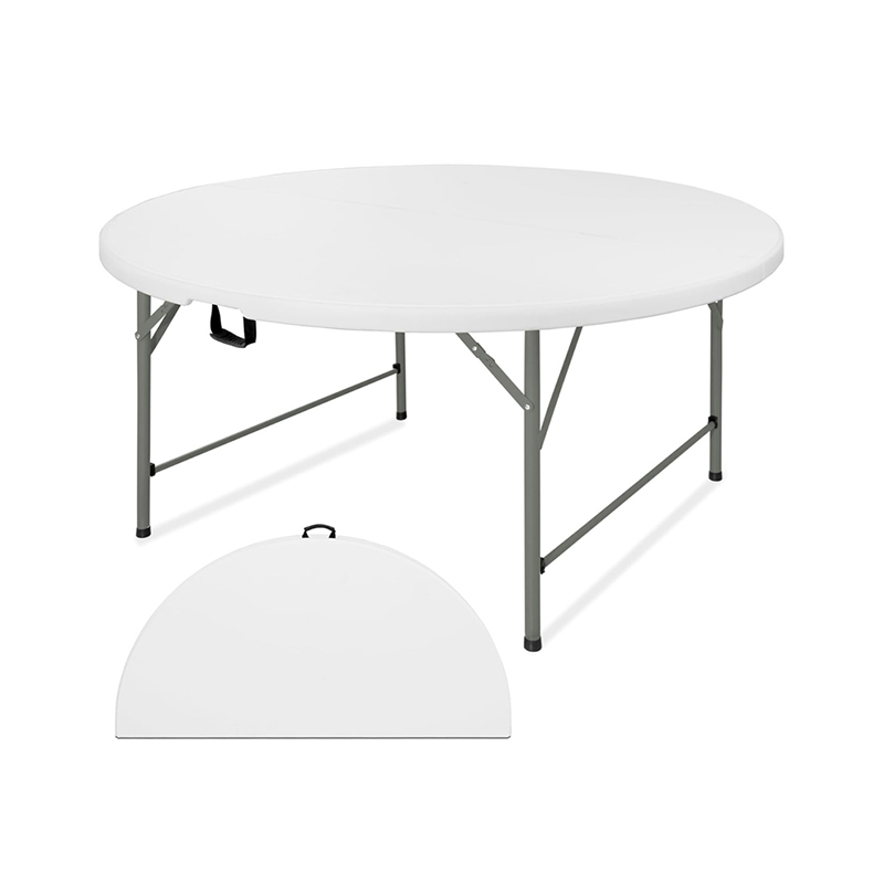 5ft Indoor Outdoor Portable Plastic Table for Camping Dining Event