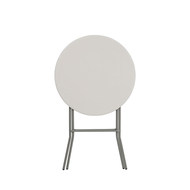 31.5" Round All-Occasion Folding Bar Height Table for Parties