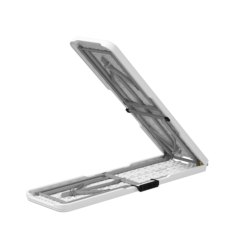 6 Feet White Color Design Plastic Folding Bench for Camping 