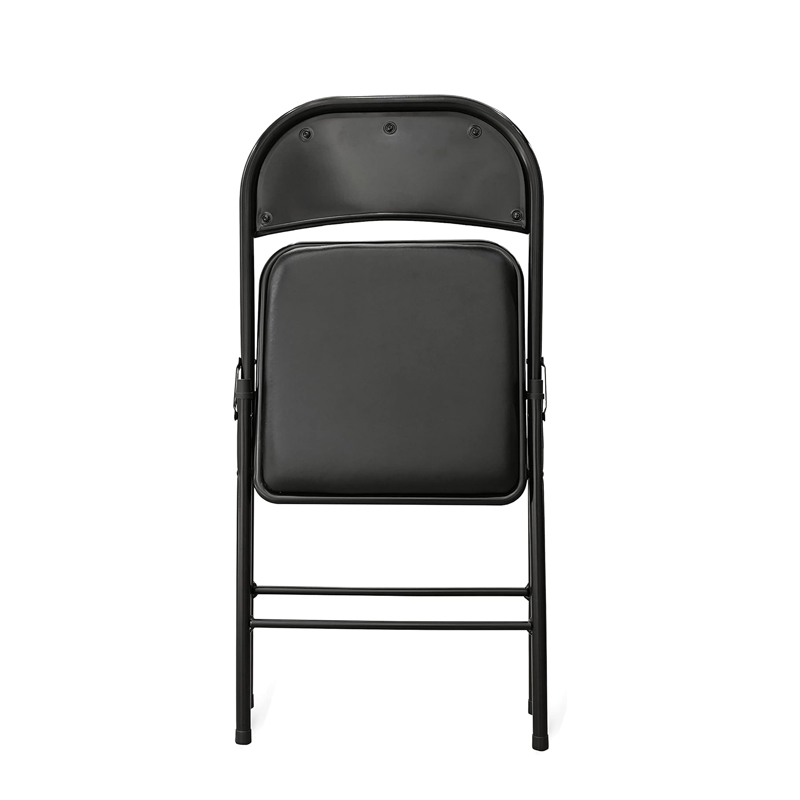 Comfortable Vinyl-Padded Metal Steel Folding Chairs Comfortable Vinyl-Padded Metal Steel Folding Chairs