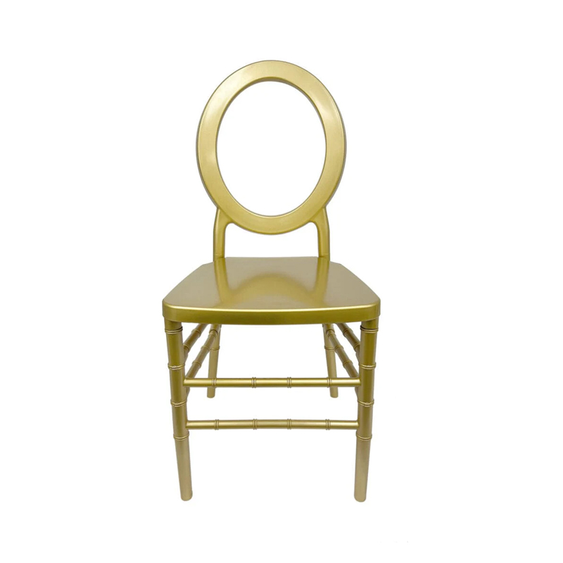 Gold Oval Ring ToughResin Chair for event