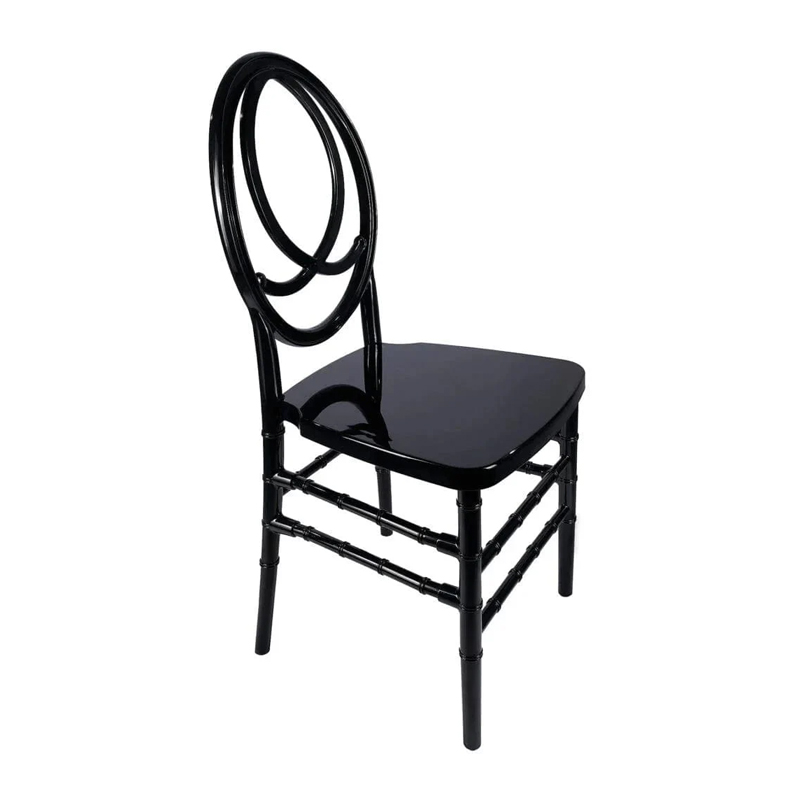 Some Assembly Required Black color ToughResin Chair for the event