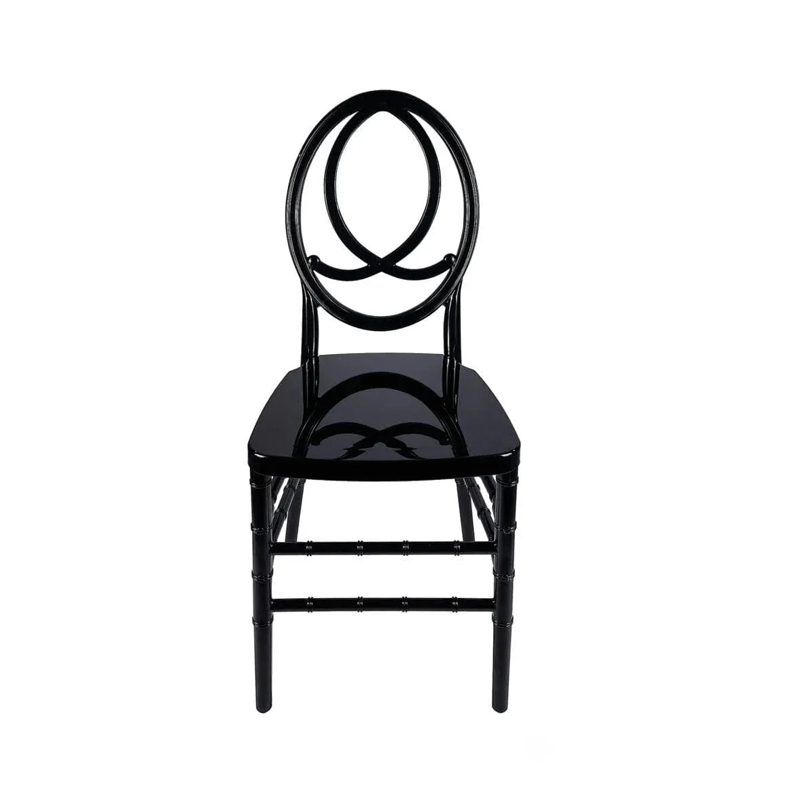 Some Assembly Required Black color ToughResin Chair for the event