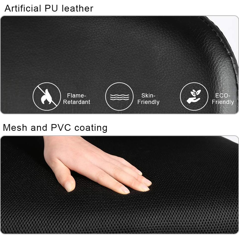 5 Wheels Office Chair Ergonomic Office Swivel Chair Computer Chair Backrest 
