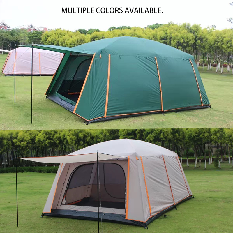 Outdoor waterproof tent, suitable for 5-8 people or 8-12 people Outdoor waterproof tent, suitable for 5-8 people or 8-12 people