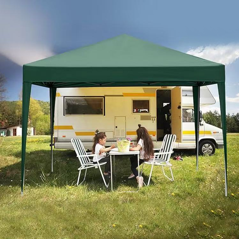 Outdoor WaterproofCanopy With 4 Removable Sidewalls And MeshWindows